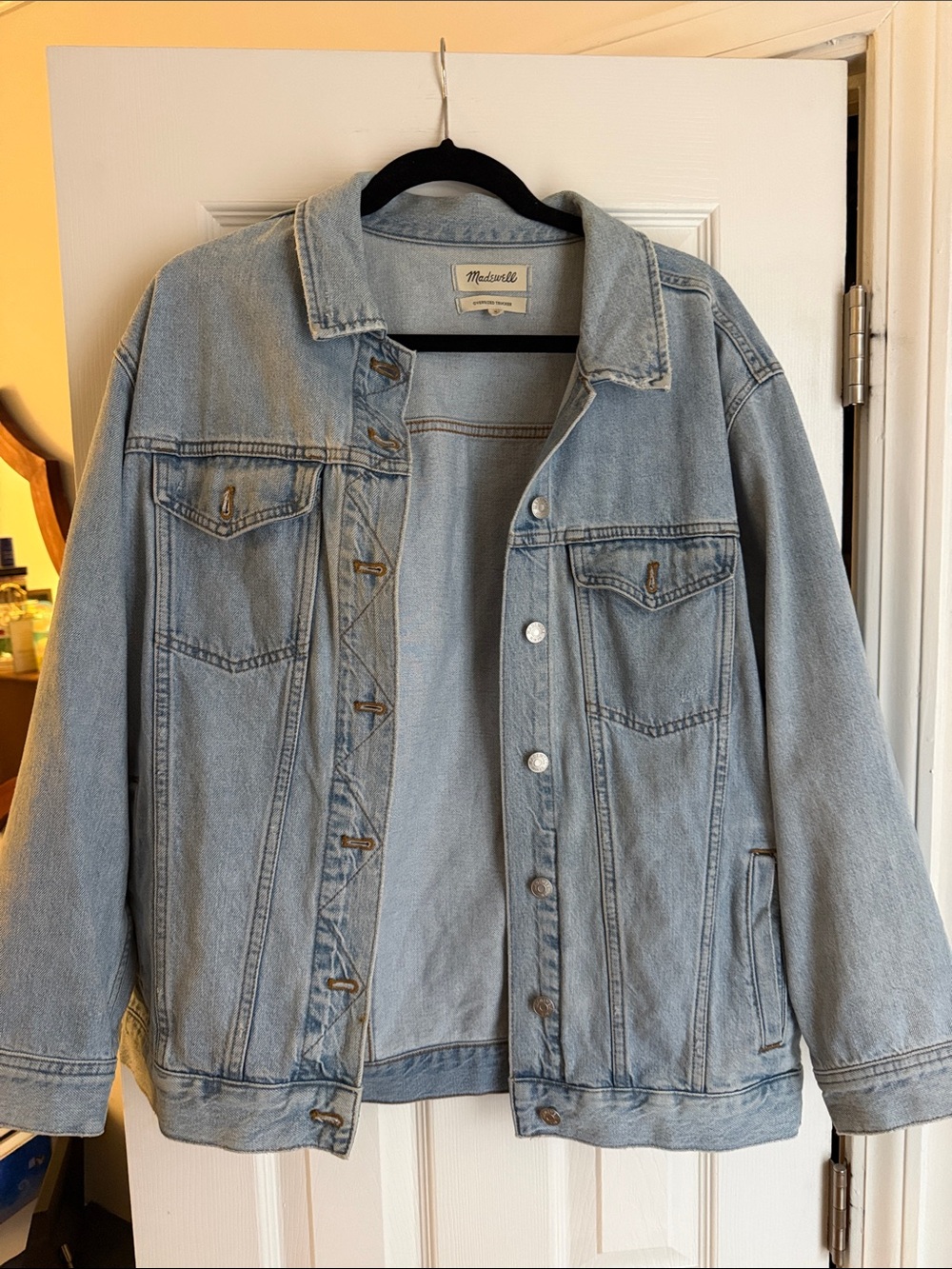Madewell Light Blue Denim Trucker Jacket